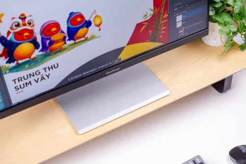 Màn Hình ViewSonic VP2466-2K (24 inch – IPS – 2K QHD – 120Hz – 5ms – USB-C 90W – Loa)